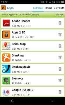 Apps 2 SD screenshot 1