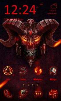 Devil Theme-ZERO Launcher screenshot 1