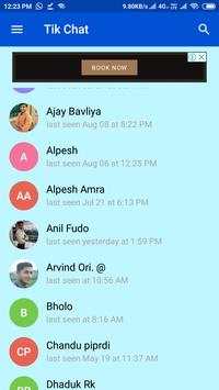 Tik Chat - Free Massenge And Call screenshot 3