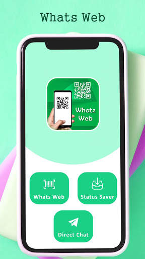 WhatScan for WhatsWeb, Status Saver, Direct Chat screenshot 1