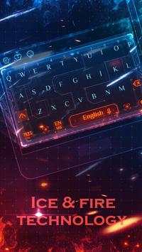 Fire Future Keyboard Theme screenshot 3