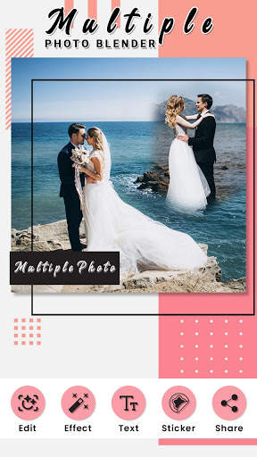 Multiple Photo Blender - Ultimate Photo Mixer screenshot 1
