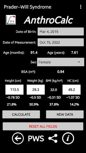 AnthroCalc screenshot 7