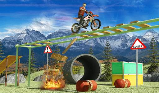 Stuntman Bike Racing Trail Tricky Master screenshot 10