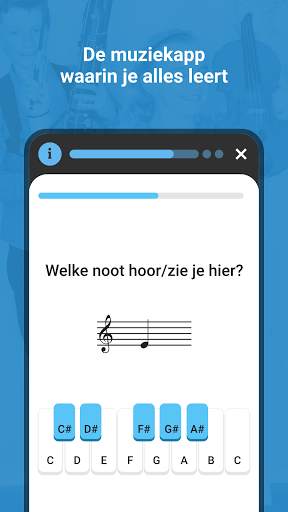 Earz- Jouw complete muziekles app! screenshot 1