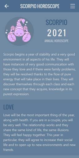 Scorpio Horoscope screenshot 6