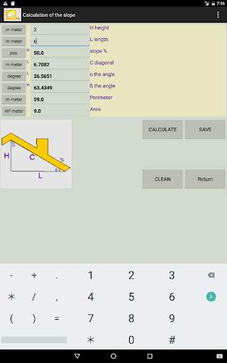 CONSTRUCTION calculator screenshot 13