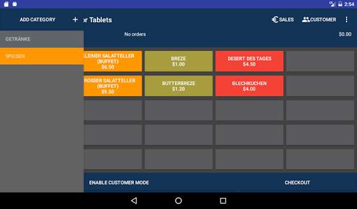 Cash Desk 2.0 for tablets screenshot 2