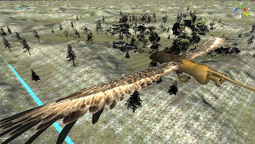 Griffin Simulator 3D : Wild Eagle Flying Sim Clan screenshot 2