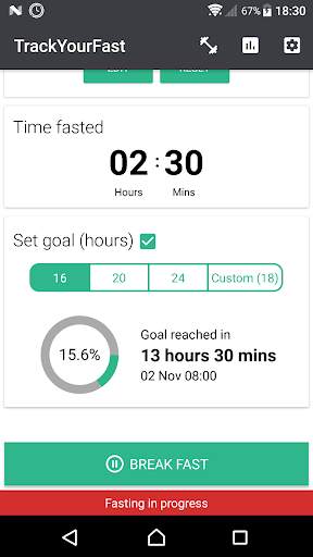 Track Your Fast - Intermittent Fasting Timer screenshot 2