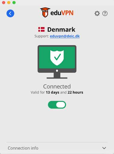 eduVPN screenshot 3