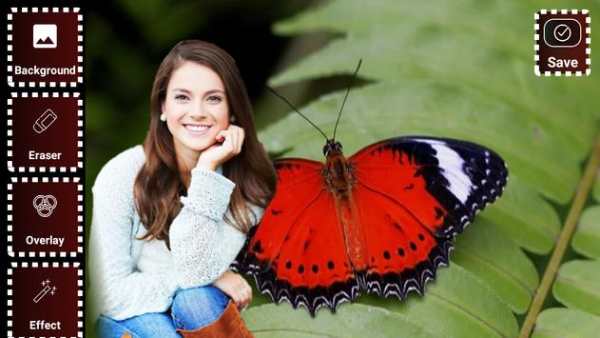 Butterfly background changer screenshot 1