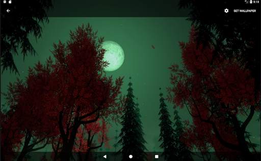 Mystic Night Sky Live Wallpaper screenshot 5