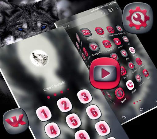 Wolf Launcher Theme screenshot 5