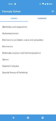 Formula Solver screenshot 1