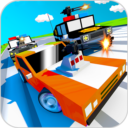 Blocky Police Wars: Crime Patrol Escape icon