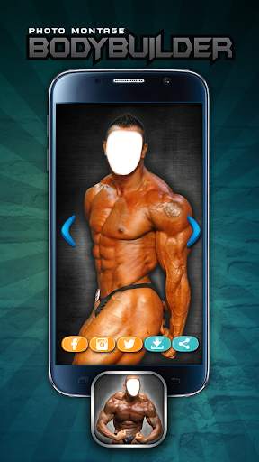 Bodybuilder Photomontage Maker screenshot 2