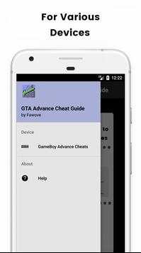 Cheat Guide GTA Advance screenshot 2