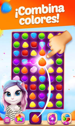 Talking Angela Color Splash screenshot 1
