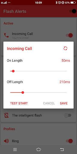 Flash Alerts on Call and SMS screenshot 6