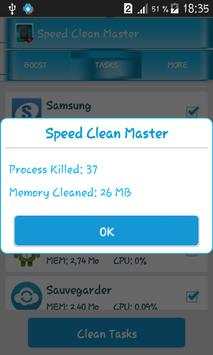 Speed RAM Clean Master screenshot 8