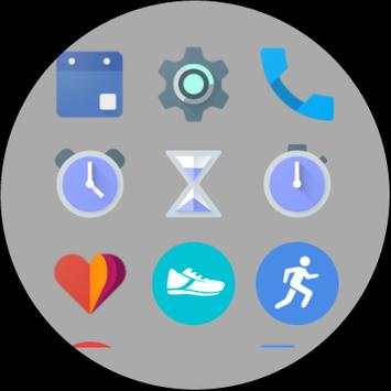 Deep Blue Watchface screenshot 17