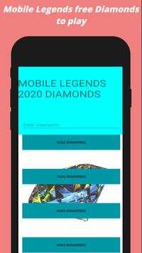 Free Diamonds counter For Mobile Legends | 2020 screenshot 2