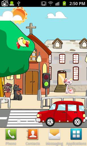 Cartoon City Live Wallpaper screenshot 3