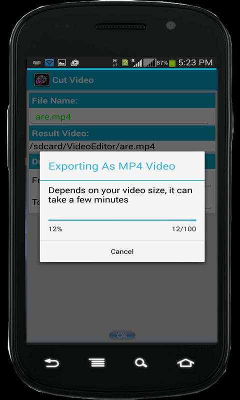 Video Cutter & Joiner скриншот 5
