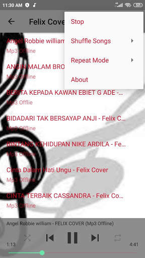 Felix Cover Mp3 Offline Terbaru screenshot 4