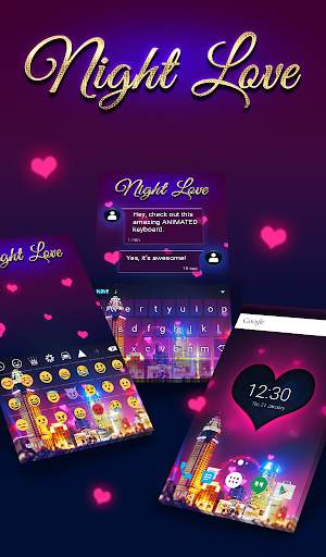 Night Love Wallpaper screenshot 1