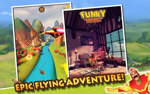 Funny Wings VR स्क्रीनशॉट 1