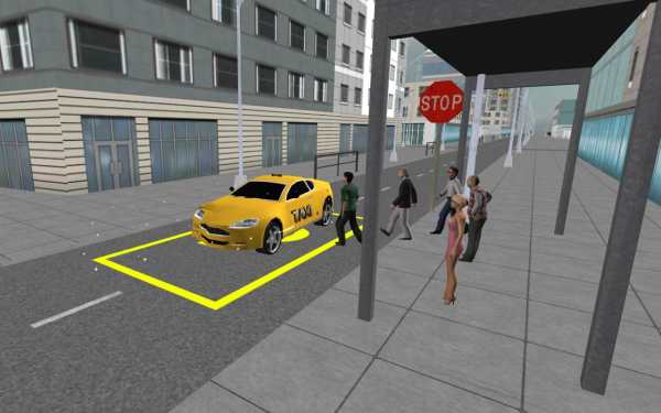 Modern Taxi Driving 3D screenshot 13