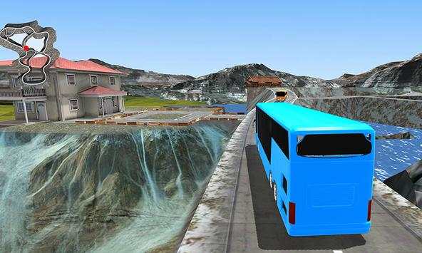 Tour Coach Bus Hill Climb Sim screenshot 4