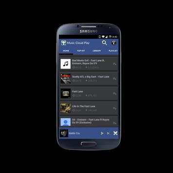 Music CloudPlayer Stream Music screenshot 1
