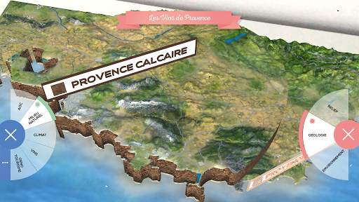 Provence Wines AR - augmented reality map screenshot 4