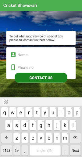 CRICKET MATCH WINNER PREDICTION screenshot 1