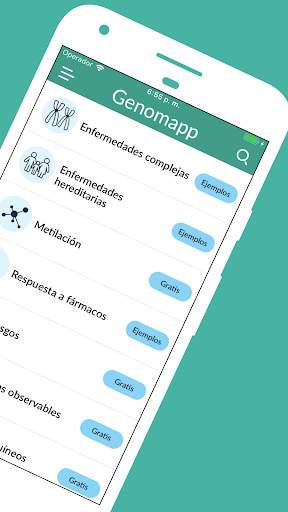 Genomapp. Exprime tu ADN. screenshot 2