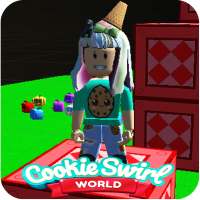 Crazy cookie swirl world c mod logo
