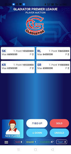 Super Player Auction : Cricket screenshot 2