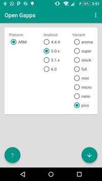 Open Gapps - All Gapps screenshot 2