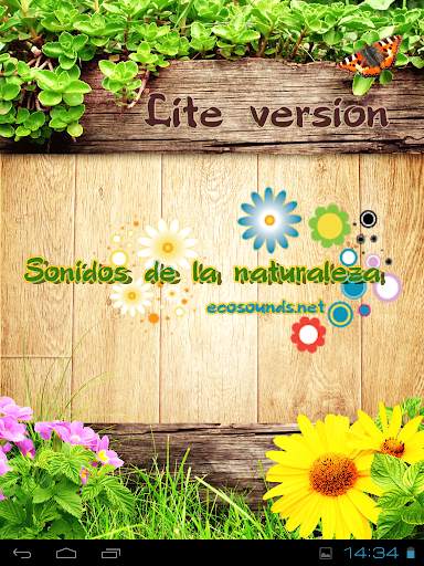 Sonidos de la naturaleza Lite screenshot 1
