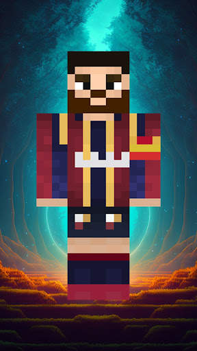 Messi Skin for Minecraft screenshot 8
