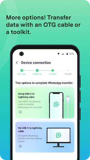Wutsapper-Transfert WhatsApp screenshot 3