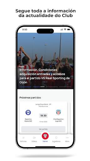 CD Lugo - App Oficial screenshot 2