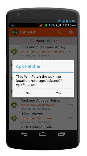 Apk Fetcher screenshot 3