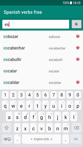 Spanish verbs free скриншот 1