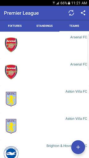 English PL 2021-22 Fixtures screenshot 3