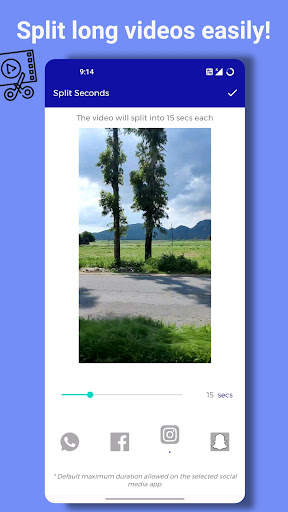 Video Splitter for Long Status screenshot 1
