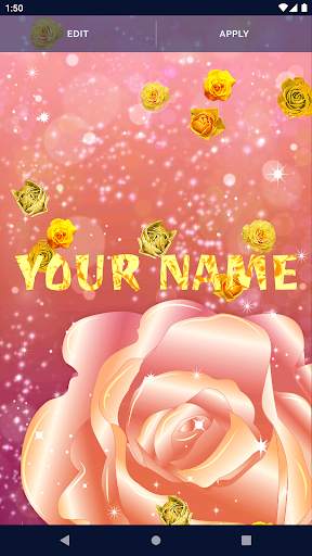 Golden Roses Live Wallpaper скриншот 2